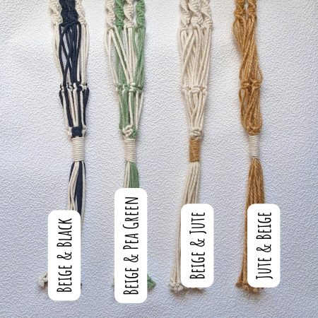 Macramé Plant Hanger – Boho Hanging Indoor Planter