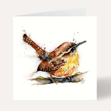 ‘Winston’ Wren Greeting Card