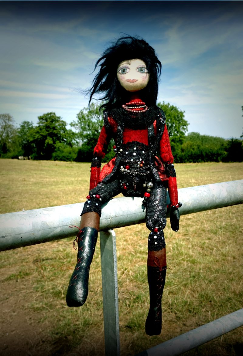 OOAK Original Gothic-ish Art Doll