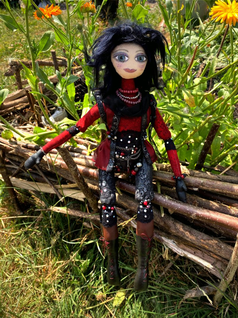 OOAK Original Gothic-ish Art Doll