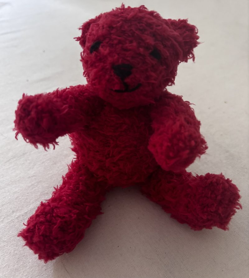 Hand Knitted 10 Inch Teddy Bear