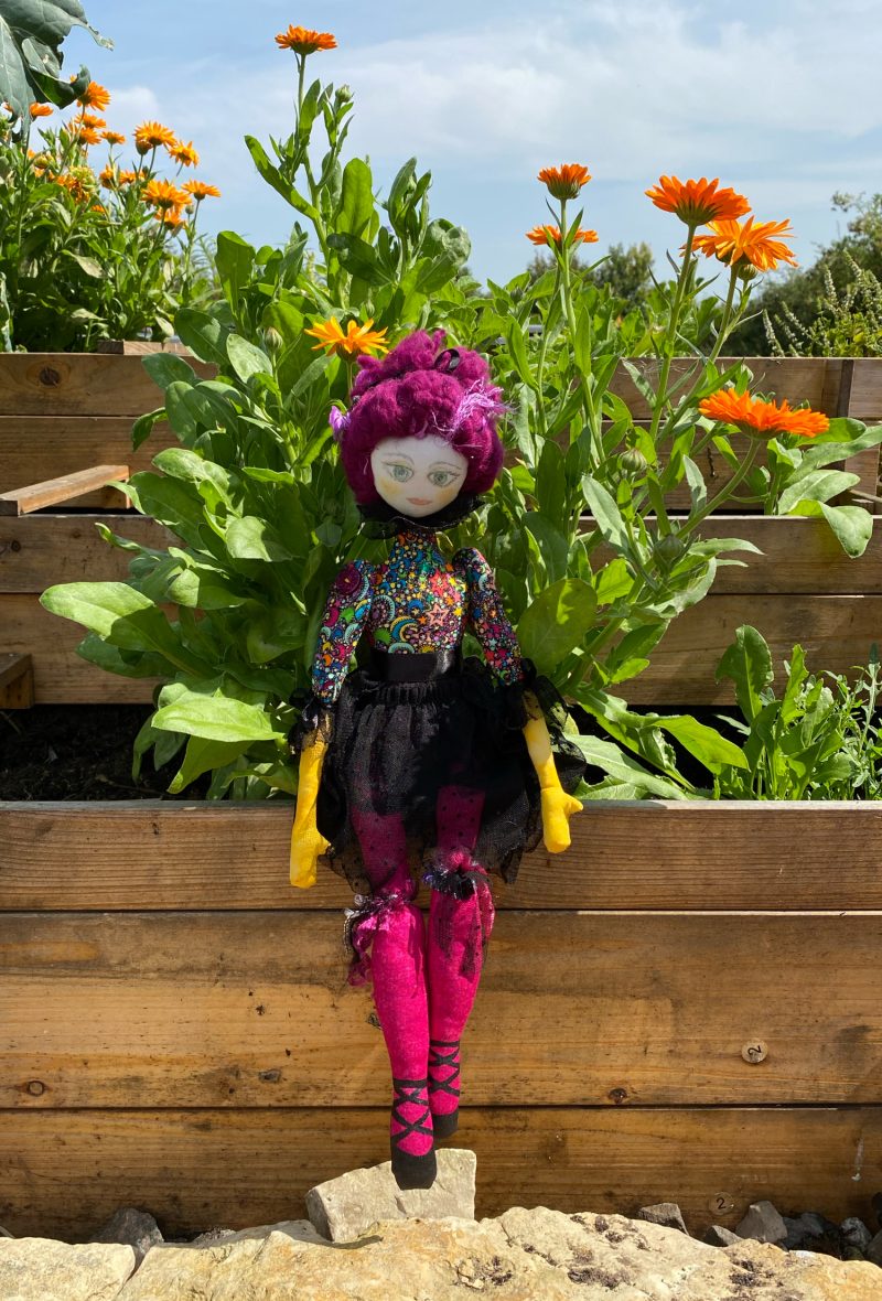 OOAK Cloth Art Doll