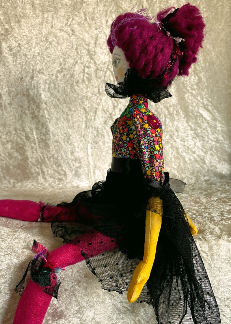 OOAK Cloth Art Doll