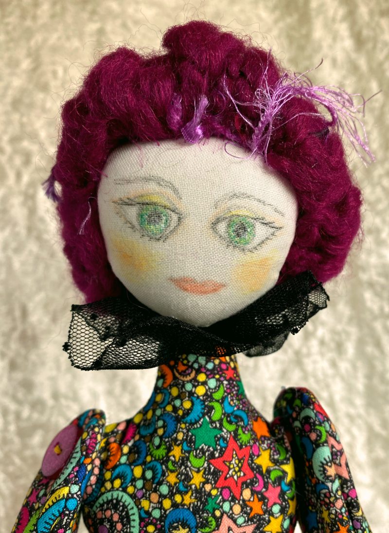 OOAK Cloth Art Doll