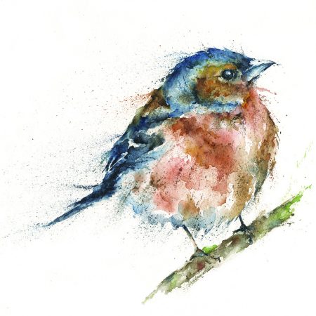 ‘Gabe’ Goldfinch Greeting Card
