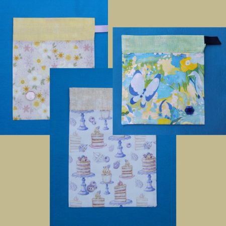 Reusable fabric gift bags
