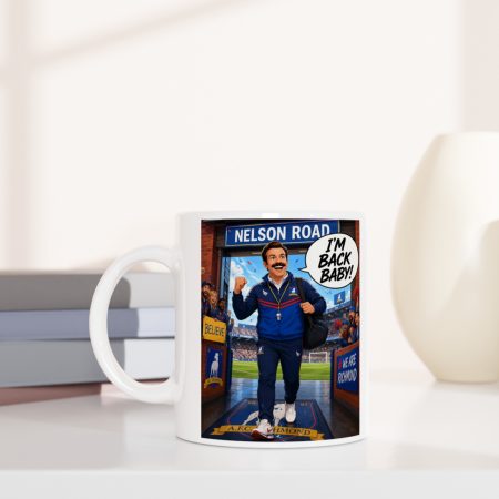 Ted Lasso Season 4 Comeback Mug – White 11oz Ceramic Football Comedy Design