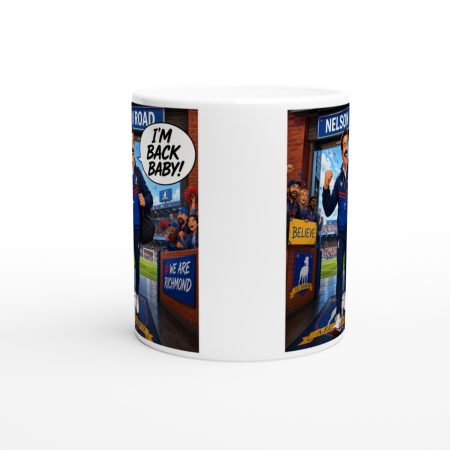 Ted Lasso Season 4 Comeback Mug – White 11oz Ceramic Football Comedy Design
