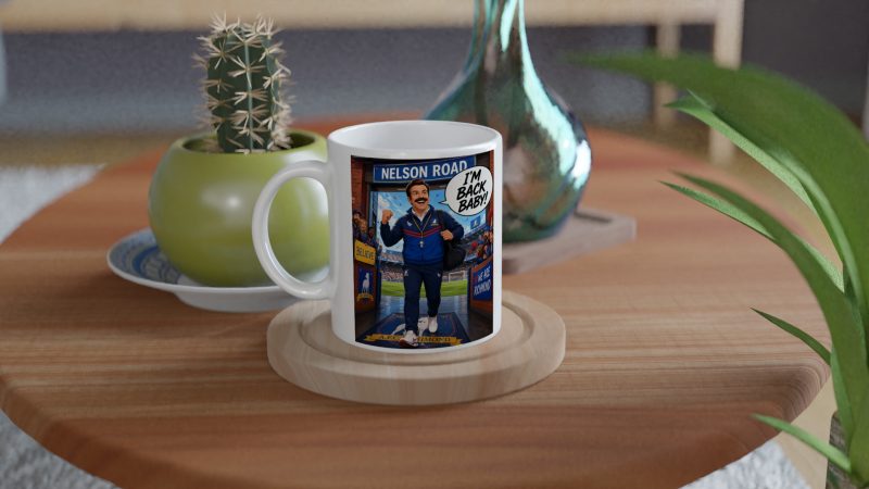 Ted Lasso Season 4 Comeback Mug – White 11oz Ceramic Football Comedy Design