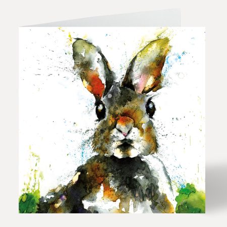 ‘Rupert’ Rabbit Greeting Card
