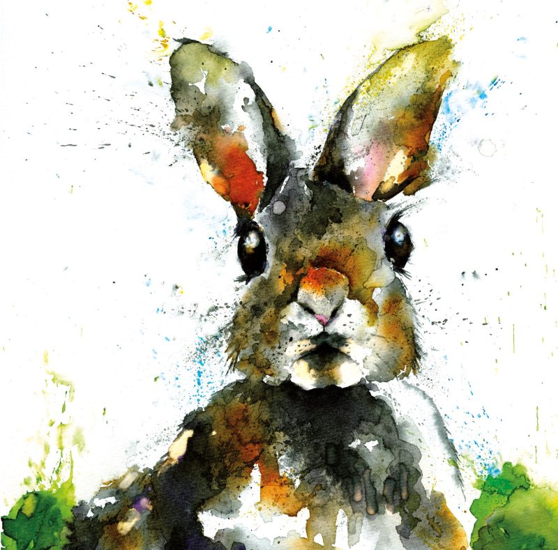 ‘Rupert’ Rabbit Greeting Card