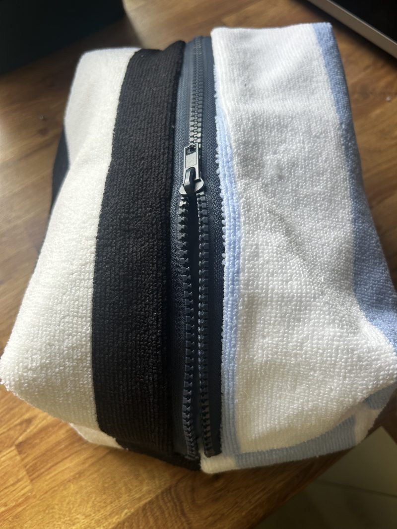 Towel make up or wash bag