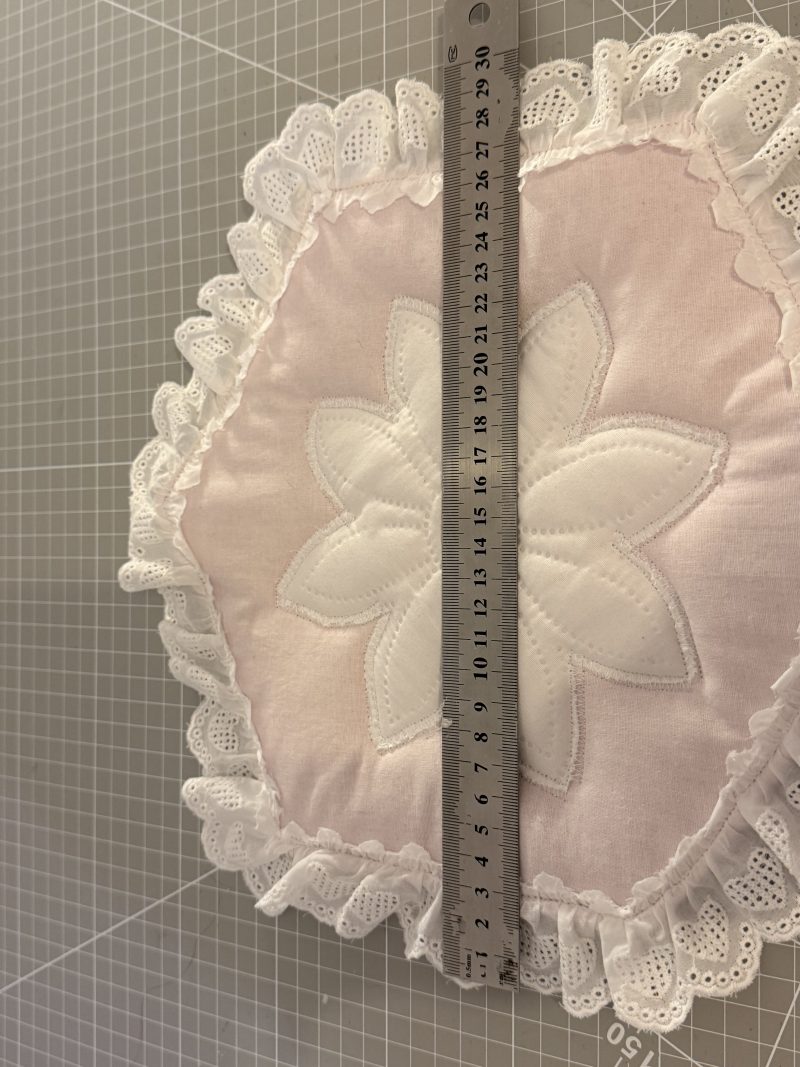Plate pad /Floral Quilted