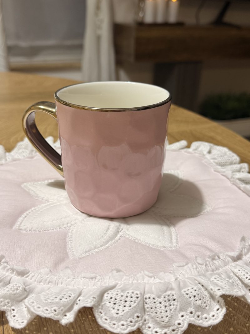 Plate pad /Floral Quilted