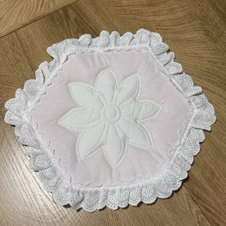 Plate pad /Floral Quilted