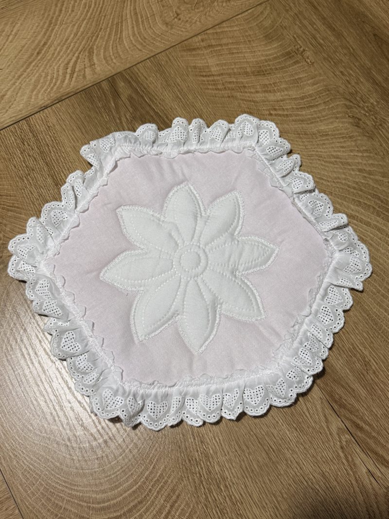 Plate pad /Floral Quilted