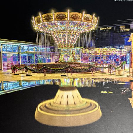 Carousel Print on Aluminium