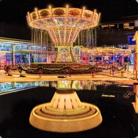Carousel Coaster - Cork backed