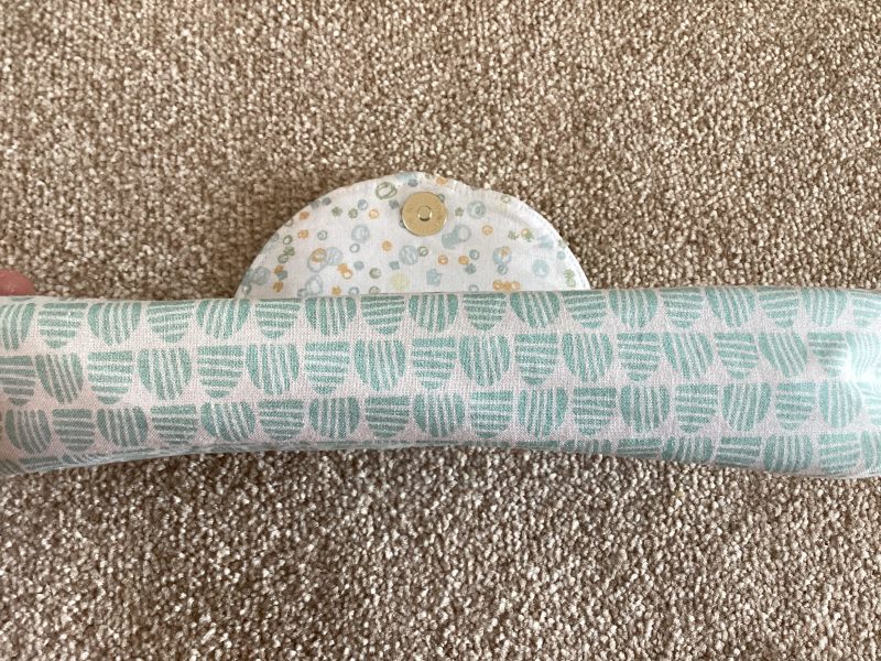 Cute Small Handcrafted Fabric Lined Pastel Boutique Purse With magnetic Fastener