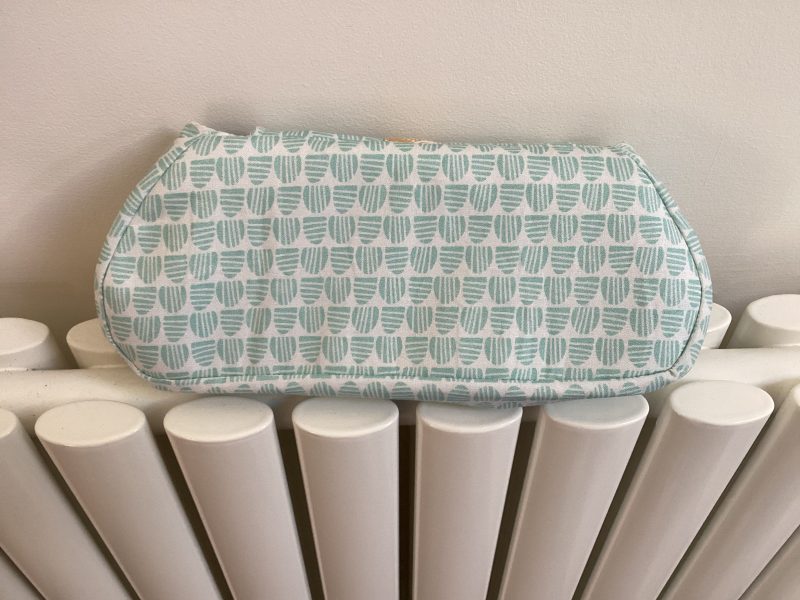 Cute Small Handcrafted Fabric Lined Pastel Boutique Purse With magnetic Fastener