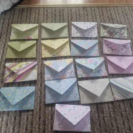Cute Handmade Flowers And Animals Envelopes ×14