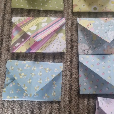 Cute Handmade Flowers And Animals Envelopes ×14