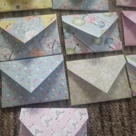 Cute Handmade Flowers And Animals Envelopes ×14