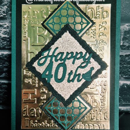 The Line Collection | Handmade Custom Milestone Birthday Cards | 18th 21st 30th 40th 50th 60th 70th 80th