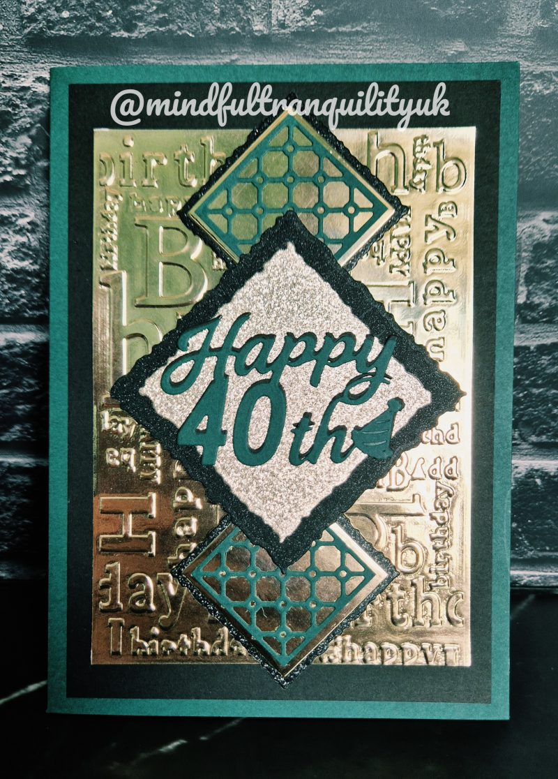 The Line Collection | Handmade Custom Milestone Birthday Cards | 18th 21st 30th 40th 50th 60th 70th 80th