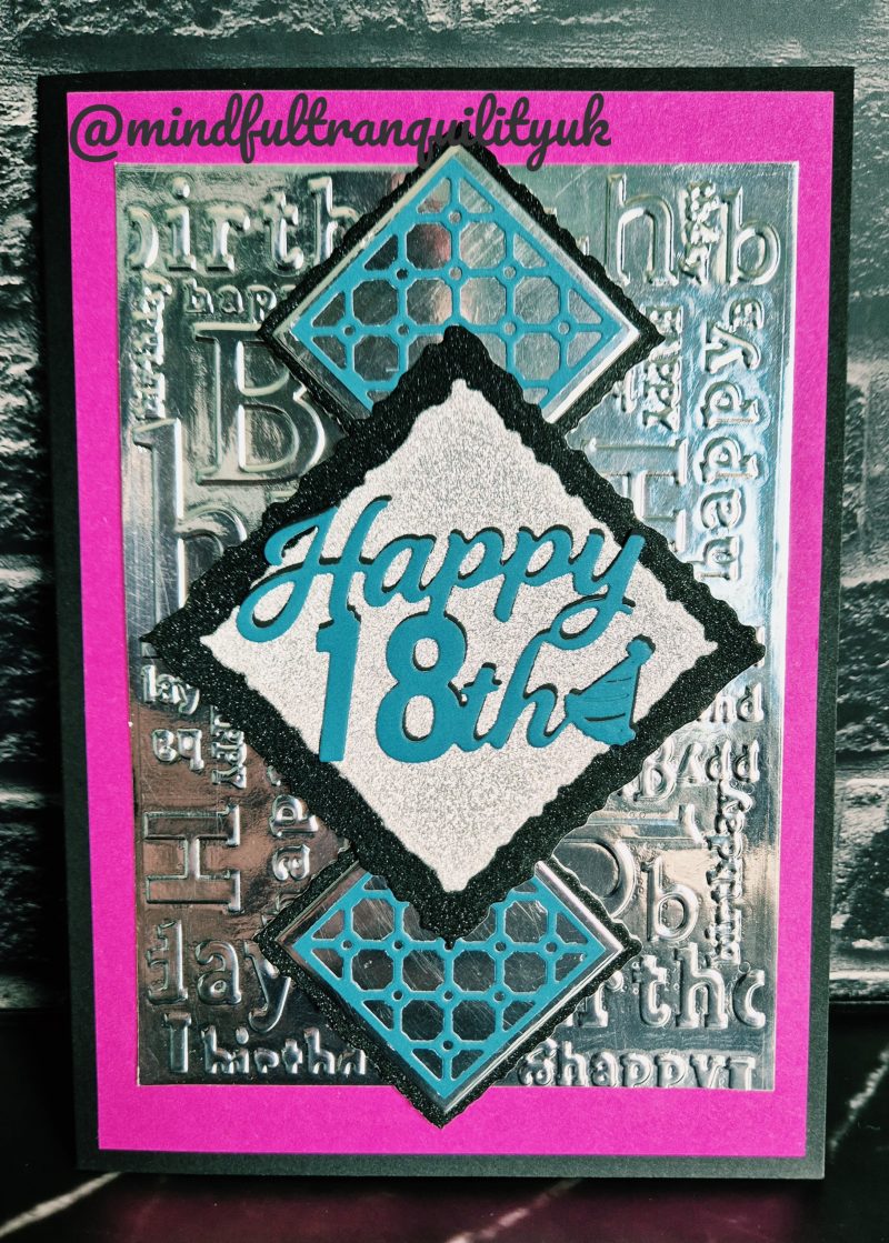 The Line Collection | Handmade Custom Milestone Birthday Cards | 18th 21st 30th 40th 50th 60th 70th 80th