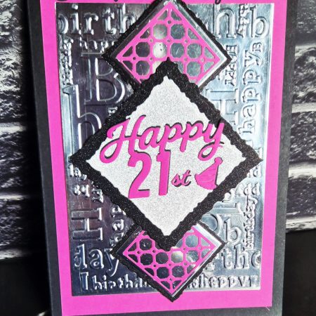 The Line Collection | Handmade Custom Milestone Birthday Cards | 18th 21st 30th 40th 50th 60th 70th 80th