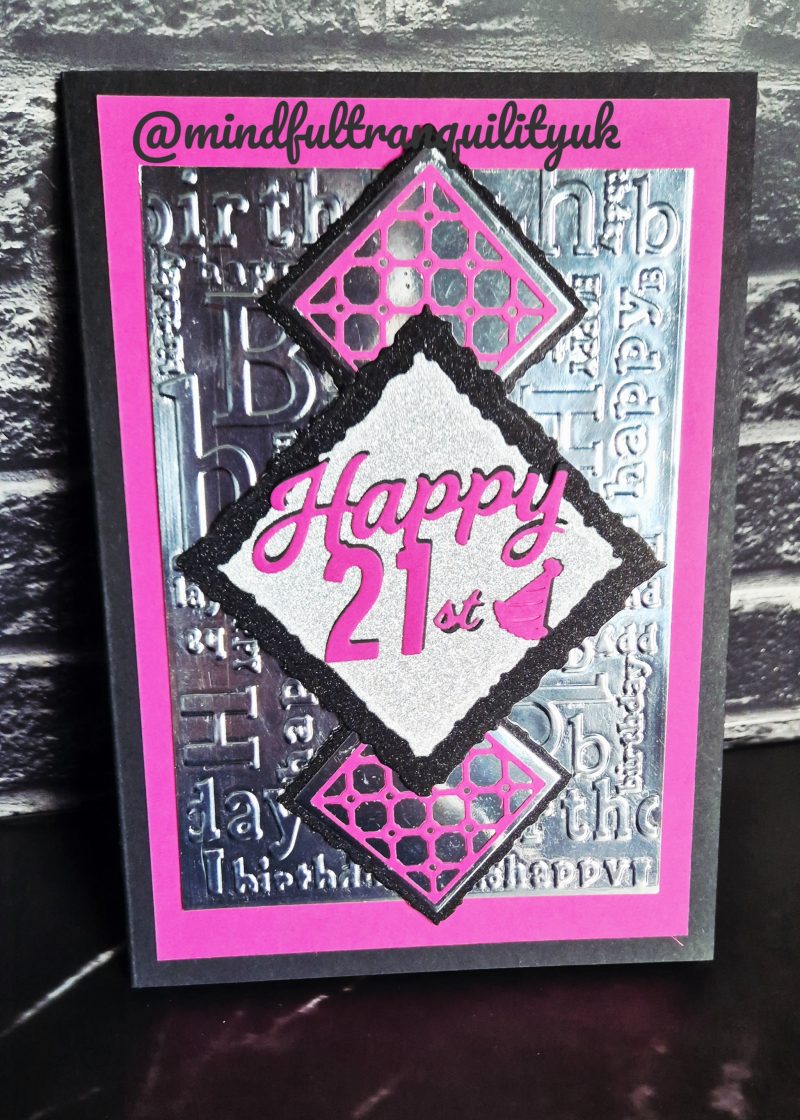 The Line Collection | Handmade Custom Milestone Birthday Cards | 18th 21st 30th 40th 50th 60th 70th 80th