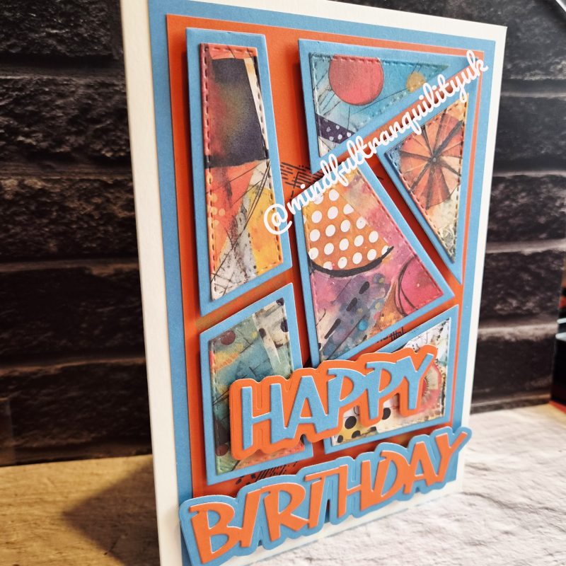 Whimsy Summer Birthday Card | Abstract Joy Collection | Abstract Art Birthday Card | Bright and Bold