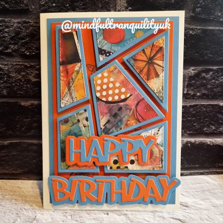 Whimsy Summer Birthday Card | Abstract Joy Collection | Abstract Art Birthday Card | Bright and Bold