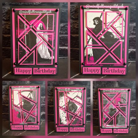 Pink Reaper Gothic Handmade Birthday Card | Alternative Birthday Card | Dark Demonica Collection (Copy)