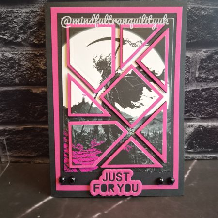 Pink Reaper Gothic Handmade Birthday Card | Alternative Birthday Card | Dark Demonica Collection (Copy)
