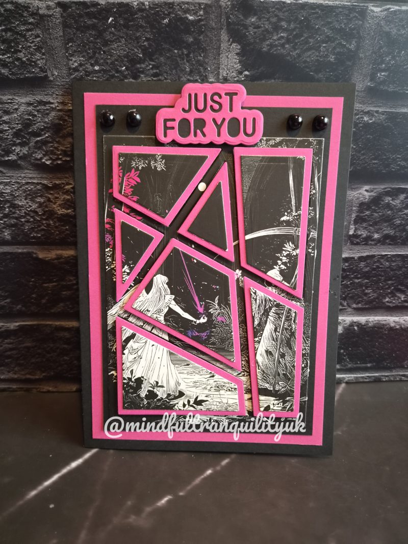 Pink Reaper Gothic Handmade Birthday Card | Alternative Birthday Card | Dark Demonica Collection (Copy)