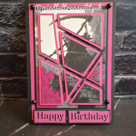 Pink Reaper Gothic Handmade Birthday Card | Alternative Birthday Card | Dark Demonica Collection (Copy)