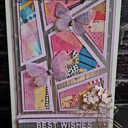 Butterfly Breeze Card | Abstract Joy Collection | Abstract Art Card | Multiple Sentiments Available