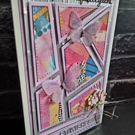 Butterfly Breeze Card | Abstract Joy Collection | Abstract Art Card | Multiple Sentiments Available