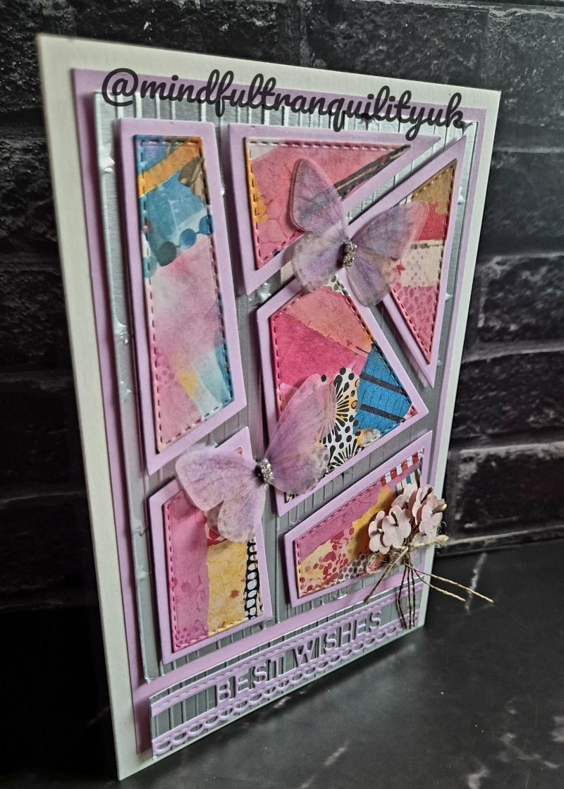 Butterfly Breeze Card | Abstract Joy Collection | Abstract Art Card | Multiple Sentiments Available