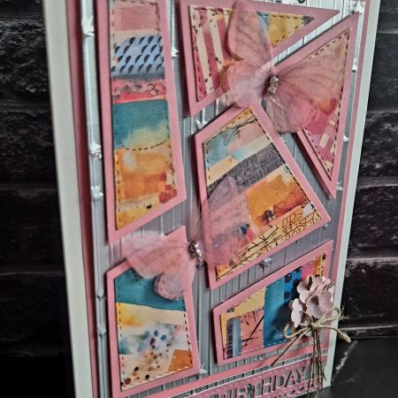 Butterfly Breeze Card | Abstract Joy Collection | Abstract Art Card | Multiple Sentiments Available