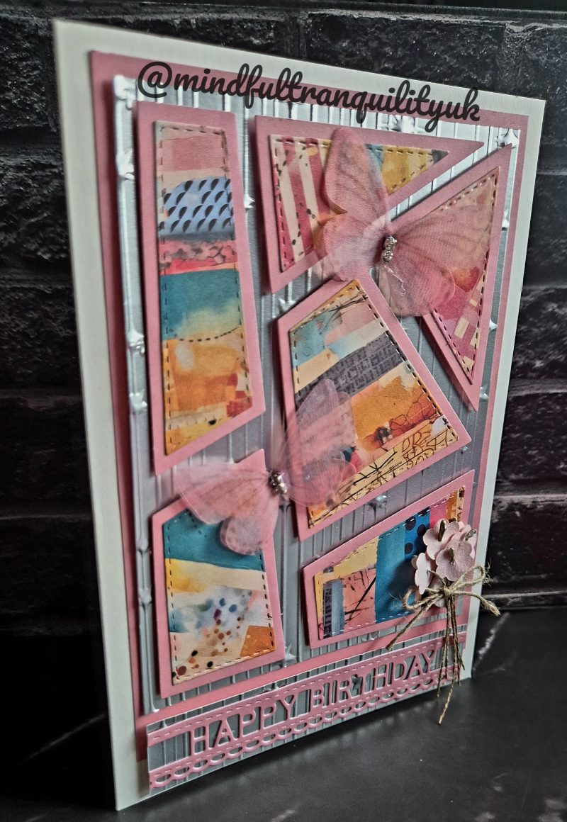 Butterfly Breeze Card | Abstract Joy Collection | Abstract Art Card | Multiple Sentiments Available