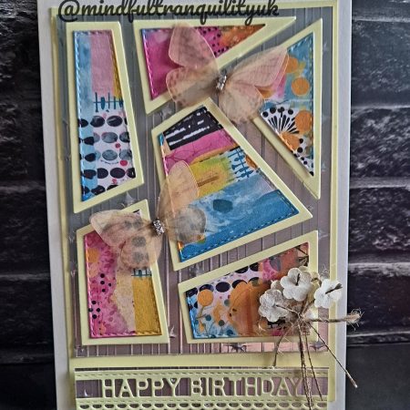 Butterfly Breeze Card | Abstract Joy Collection | Abstract Art Card | Multiple Sentiments Available
