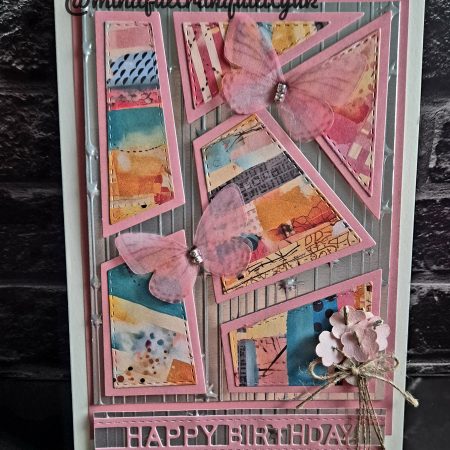 Butterfly Breeze Card | Abstract Joy Collection | Abstract Art Card | Multiple Sentiments Available