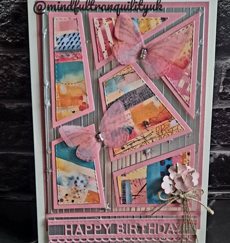 Butterfly Breeze Card | Abstract Joy Collection | Abstract Art Card | Multiple Sentiments Available
