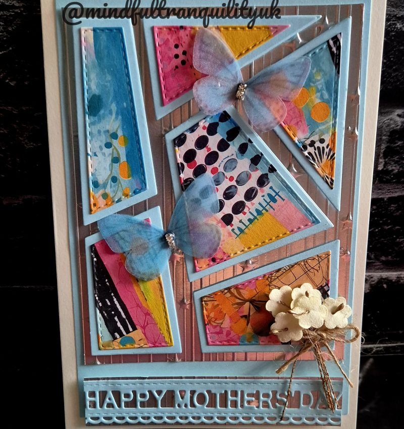 Butterfly Breeze Card | Abstract Joy Collection | Abstract Art Card | Multiple Sentiments Available