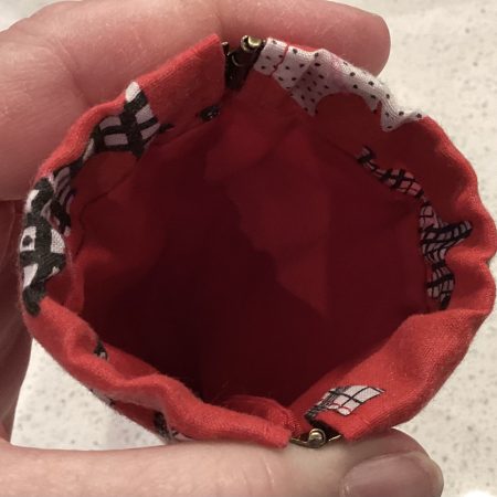 Red Scotty Dog Featured Glasses Case With Strong Magnetic Fastener