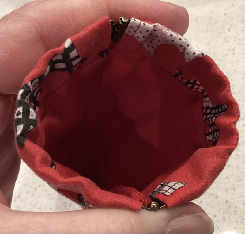 Red Scotty Dog Featured Glasses Case With Strong Magnetic Fastener