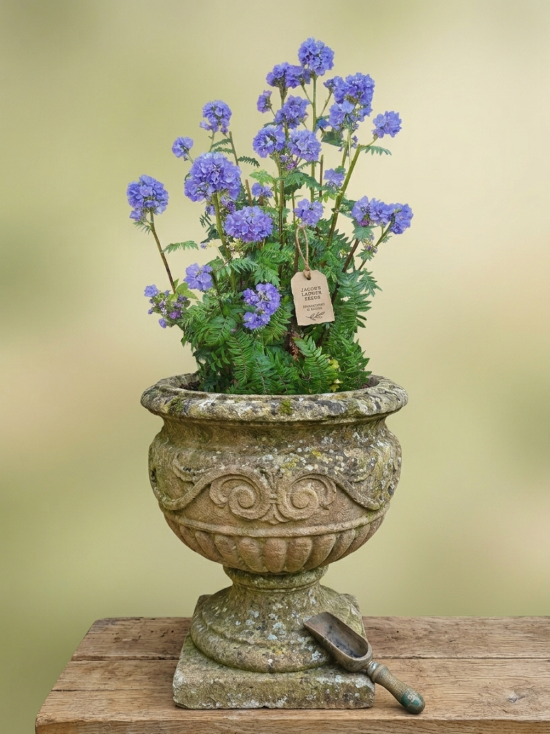 Hand-Harvested Jacob’s Ladder Seeds (Polemonium caeruleum)
